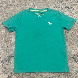 Abercrombie Kids Green Tee with White Logo